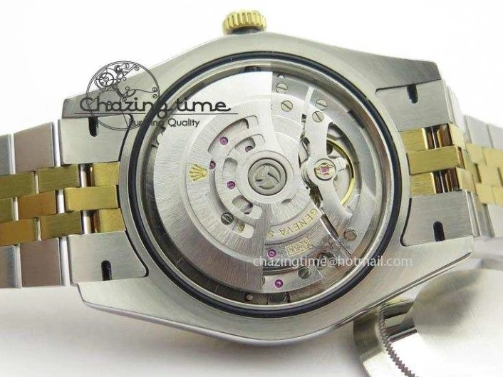 AAA Replica Watches SS A DateJust Version Edition II BP 3606 Bracelet Colorful 41mm Dial YG Jubilee Best Maker On Gray New Roman 0105